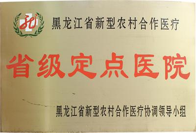 黑龙江中亚癫痫病医院被认定为新农合定点医疗